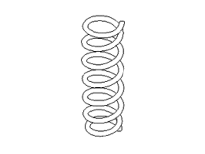 Kia 553504R010 Rear Suspension-Coil Spring