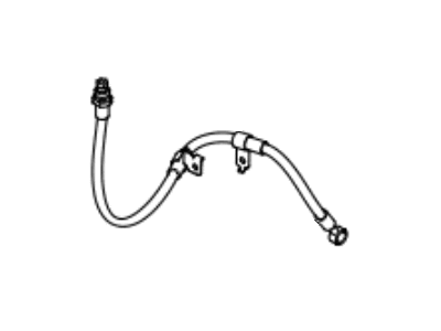 Kia 587312G000 Brake Front Hose, Left