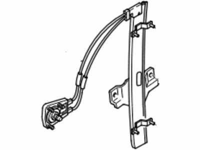 Kia 0K2A259560 REGULATER Assembly-Window, LH