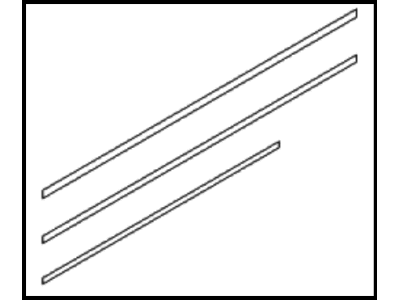 Kia 0K08A67630 Wiper Refill Set