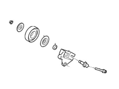 Kia 9770429110 Bracket Assembly-Tension PULLEY