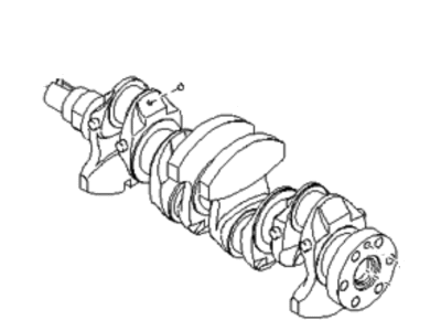 Kia 0K30C11300 CRANKSHAFT Assembly
