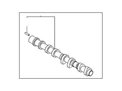 Kia 247003C125 Camshaft Assembly-Exhaust