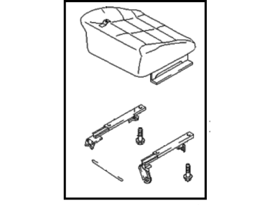 Kia 0K08A57210E702 Cushion-Front Seat, RH