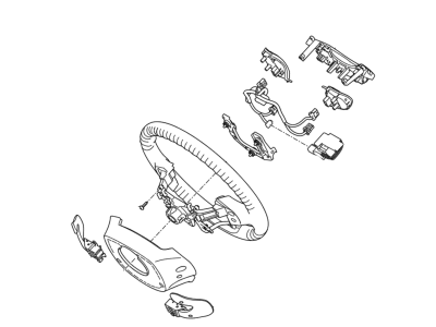 Kia 561001W010HU Steering Wheel Assembly
