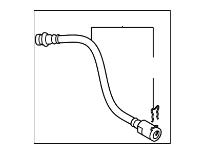 Kia 416403S100DS Hose-Clutch