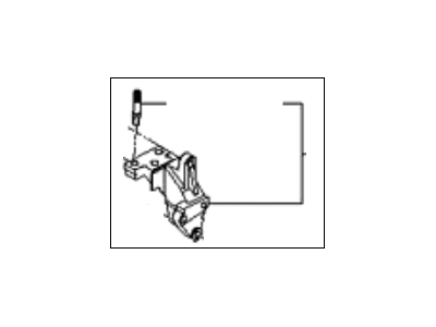 Kia 2167026004 Engine Mounting Support Bracket