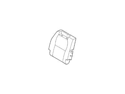 Kia 89360A9060DL1 3Rd Back Covering Assembly
