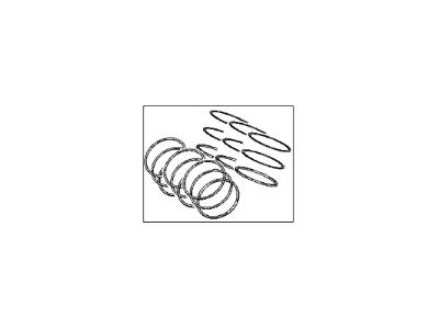 Kia 230403E901 Ring Set-Piston