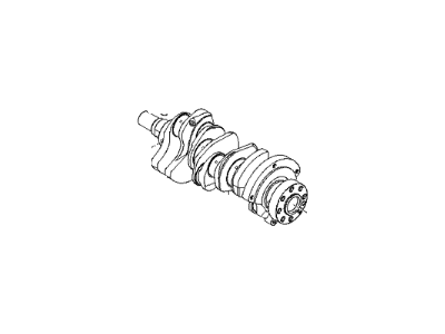 Kia 231103E101 CRANKSHAFT Assembly