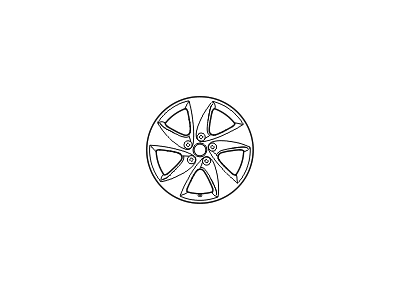 Kia 529101D260 Wheel Assembly-Aluminum