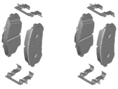 Kia 58101ATA00 PAD KIT-FRONT DISC B