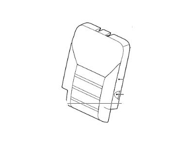 Kia 89360C6500C61 3Rd Back Covering Assembly Left