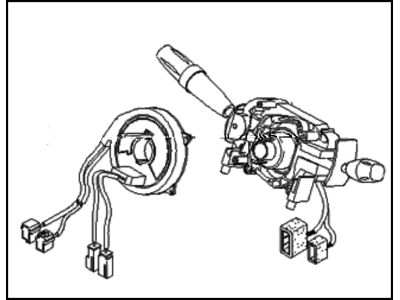Kia 0K0AE66120B Switch-Combination