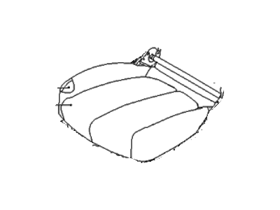 Kia 882501D010 Pad Assembly-Front Seat
