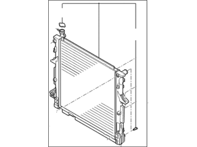 Kia 253102J200 Radiator Assembly