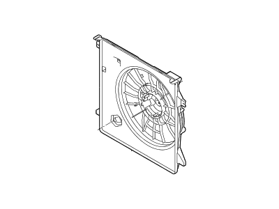 Kia 253502J100 SHROUD-Radiator