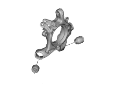Kia 52710CU000 CARRIER ASSY-REAR AX