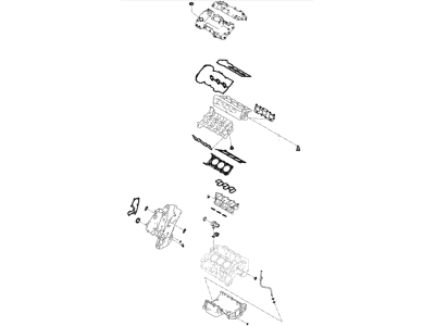 Kia 209103LA08 Gasket Kit-Engine Ov