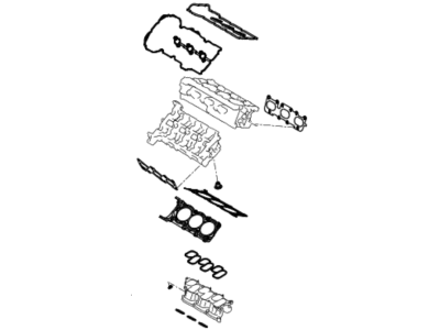Hyundai 20920-3LA08 Gasket Kit-Engine Overhaul UPR