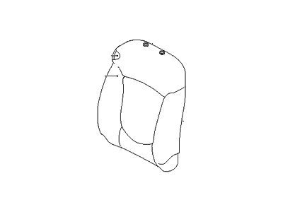 Kia 884701M030AFU Front Seat Back Passenge Covering