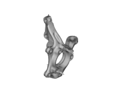 Kia 51711AO000 KNUCKLE-FRONT AXLE, R