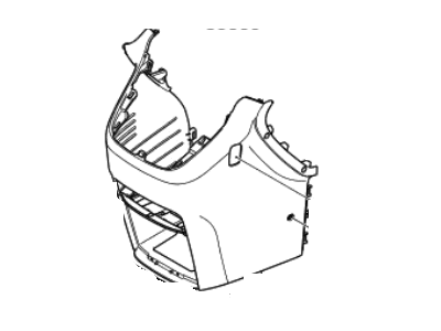 Kia 846114D000CS CONSOLE-FLOOR