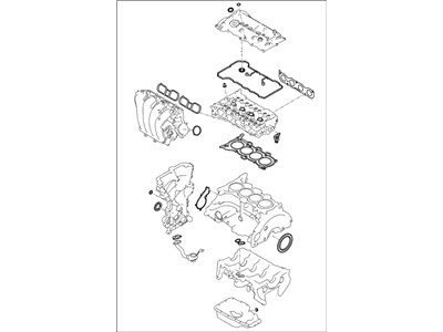 Hyundai 20910-2EU02 Gasket Kit-Engine Overhaul