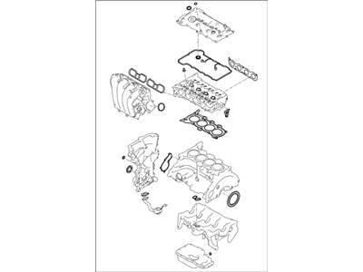 Kia 209102EH02 Gasket Kit-Engine OVEAUL