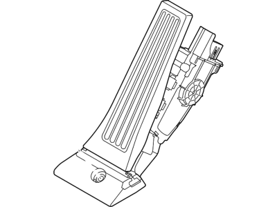 Kia 32700D4200 Pedal Assembly-Accelerator