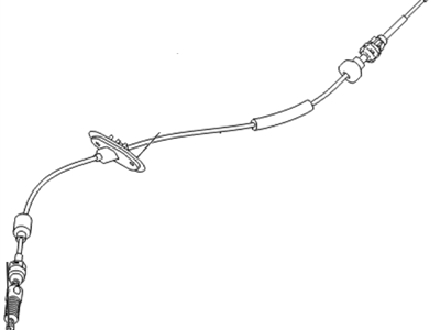 Kia 467903R000 Automatic Transmission Shift Control Cable