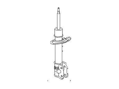 Kia 546611U700 Front Shock Absorber Assembly, Right