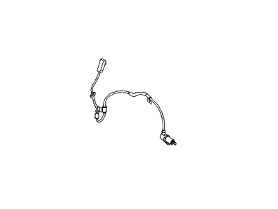Kia 956802D050 Sensor Assembly-Abs Rear Wheel