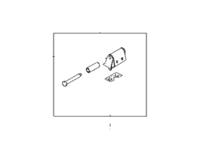Kia 0K01862210 Hinge-Back Door