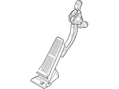 Kia 327003X110 Pedal Assembly-Accelerator