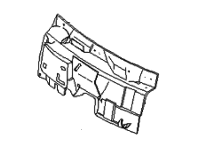 Kia 0K08A68621E INSULATOR-DASHIN