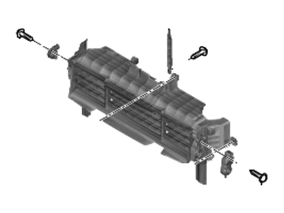 Kia 86950DW000 FLAP & DUCT ASSY-ACT
