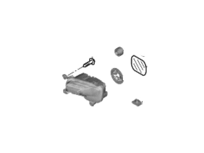 Kia 92201P1000 LAMP ASSY-FR FOG, LH