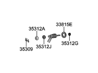Hyundai 35310-2M417 INJECTOR Complete