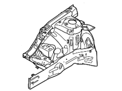 Kia 64502D5000 Panel Assembly-Fender Apron