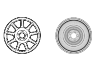 Kia 52919L0950 WHEEL ASSY-TEMPORARY