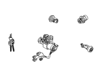 Kia 0K2AH09010 Key Set