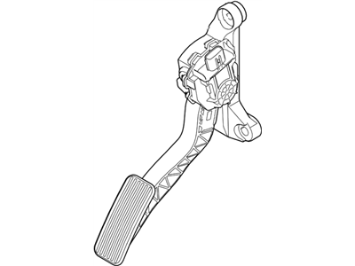 Hyundai 32700-G2100 Pedal Assembly-Accelerator