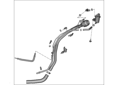 Kia 31030CH800 FILLER NECK ASSY-FUE