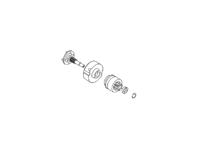 Kia 3614023171 Shaft Assembly-Clutch