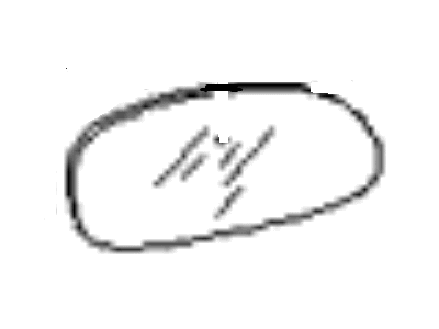 Kia 0K2AC69123 Mirror Glass, Right