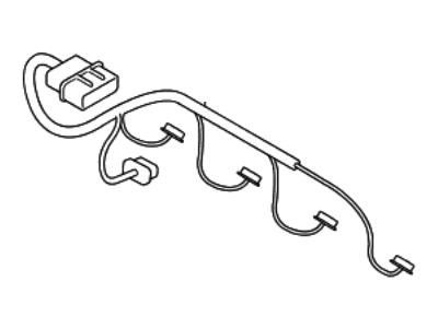 Kia 353412B200 Harness-INJECTOR