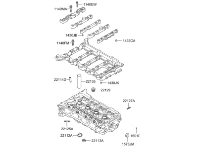 Kia 71ZN52EX00 Head Assembly-Cylinder
