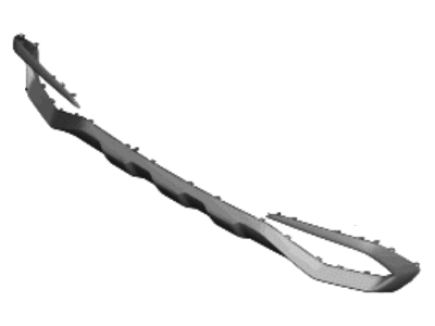 Kia 86699P1000 PIECE-RR BUMPER LWR