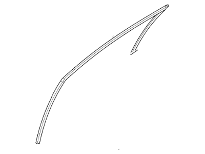 Kia 82530F6000 Run Assembly-Front Door Window Glass